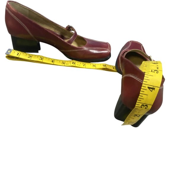 Hush Puppies Mary Jane Square Toed Heels - Picture 2 of 5